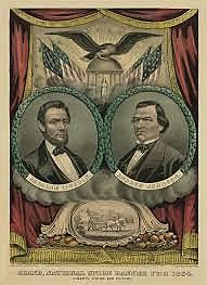 Abraham Lincoln wins re-election