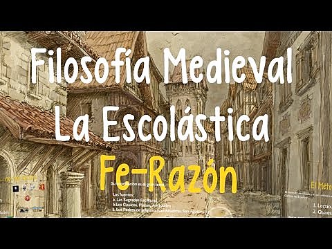 El escolasticismo