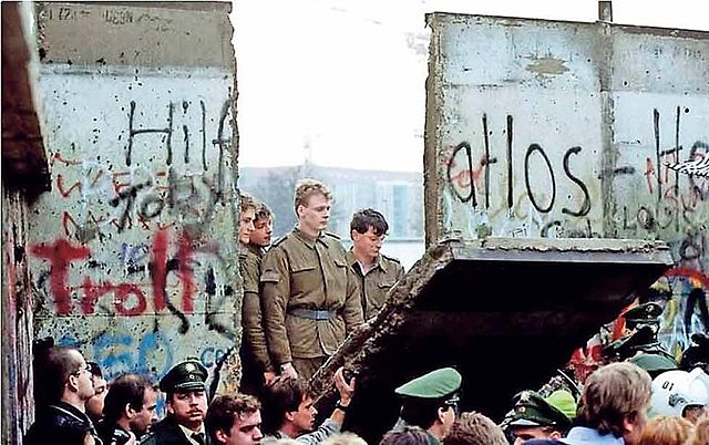 Derribo del muro de Berlín