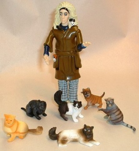 Moved it to a house and become a cat lady.