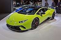 Lamborghini huracan andra tabben: V10