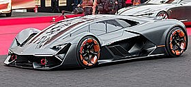 Lamborghini Terzo Millenio: 4 elektriska motorer med totalt