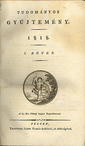 Kölcsey: A Tudományos Gyűjtemény