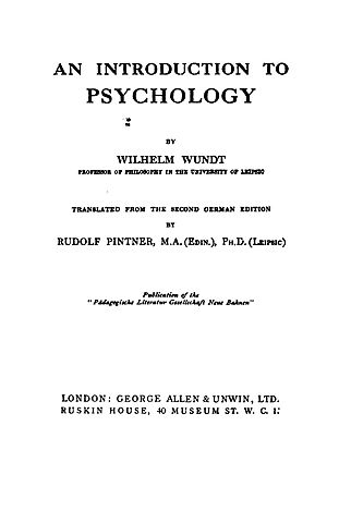 An Introduction to Psychology