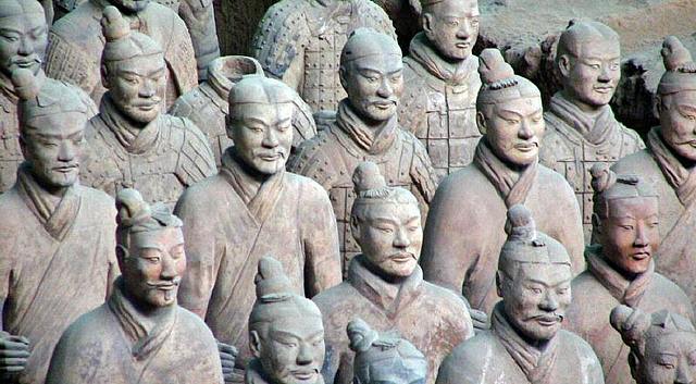 Guerreros de terracota de Xian