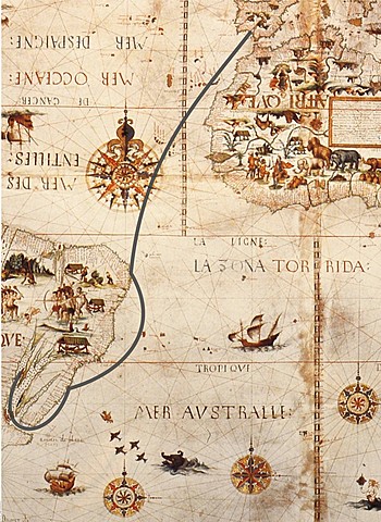 Incursión de Sebastián Gaboto en el Rio de la Plata