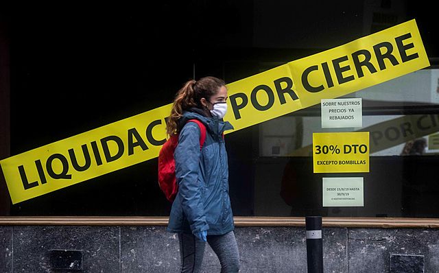 Caída de la economía