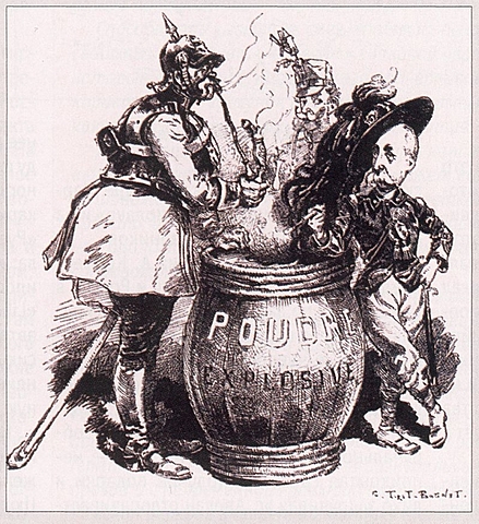 Германия, Австро-Венгрия, Италия заключили Тройственный союз