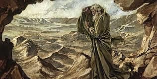 Elijah flees to mount Sinai