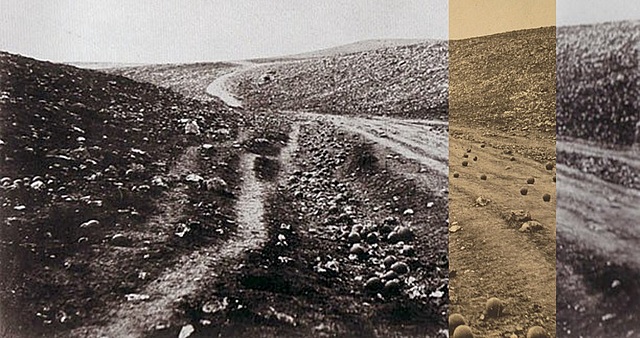 KRIEGSBERICHTERSTATTUNG UND FOTOMANIPULATION