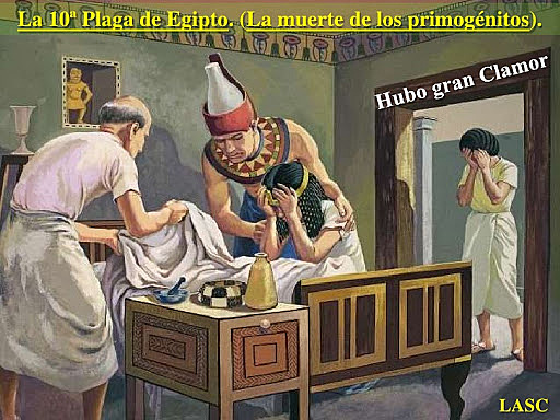 10ª Plaga Muerte de los primogénitos.