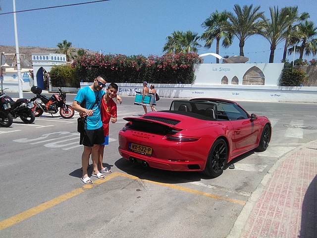 Presumiendo de coche