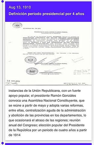 ***  1a. reforma a la Constitución Colombiana de 1886
