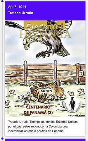 *** En Colombia se firma el Tratado Urrutia-Thompson con USA