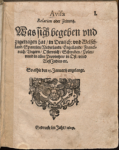 DIE ERSTE WOCHENZEITUNGEN