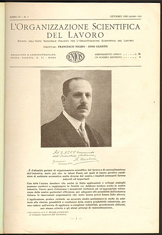 "Organizzazione scientifica del lavoro"