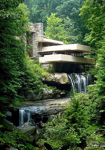 Casa de la cascada, Frank Lloyd Wright