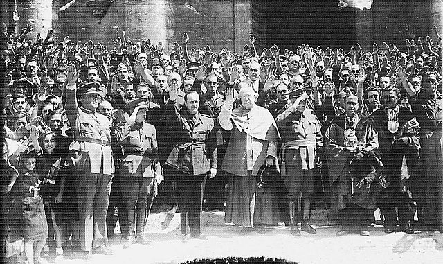 Last part of the Spanish civil war