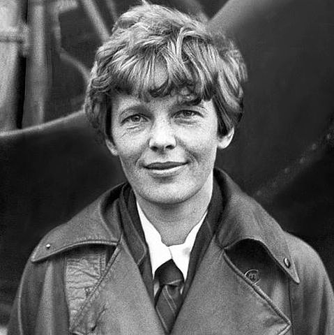 Amelia Earhart Begins Flying Across the Atlantic