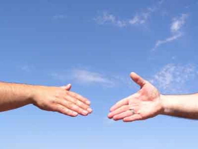 Made a Handshake with Caitlyn