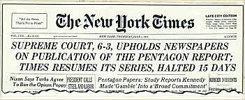 New York Times Co. v United States