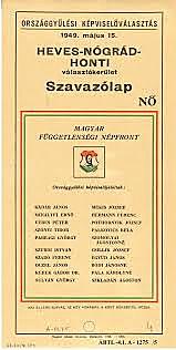 Egypárti választás