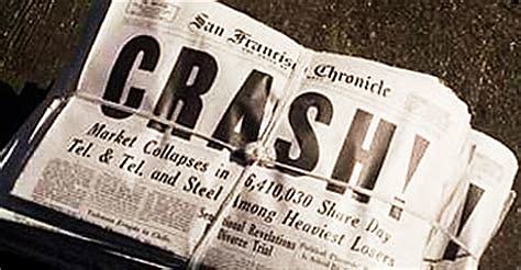 24 d'octubre de 1929: crac de la borsa de Nova York