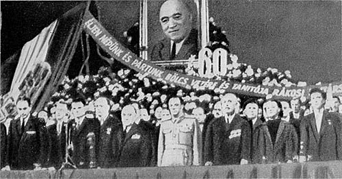 Rákosi 60. születésnapja