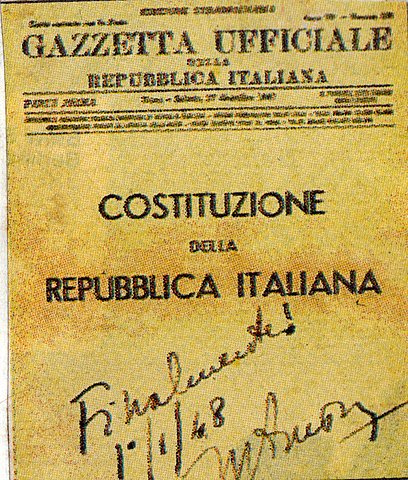 Costituzione italiana