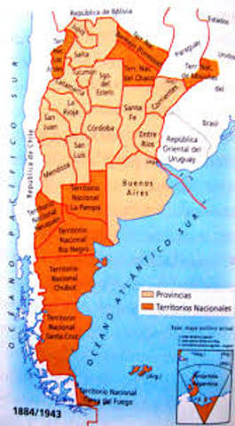 De territorios a provincias