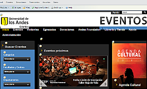 Nuevo Sitio Web de Eventos