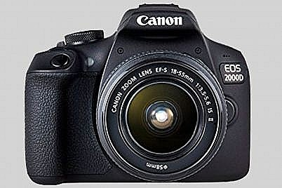 Cámara Canon Eos 2000D