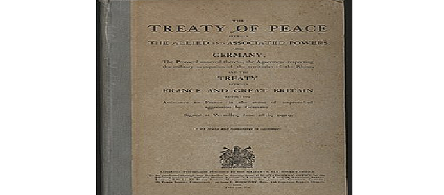 Tratado de Versalles.