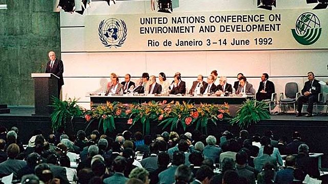 The UN conference on Environment and Development