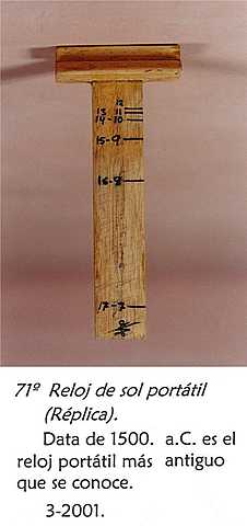 El reloj de sol
