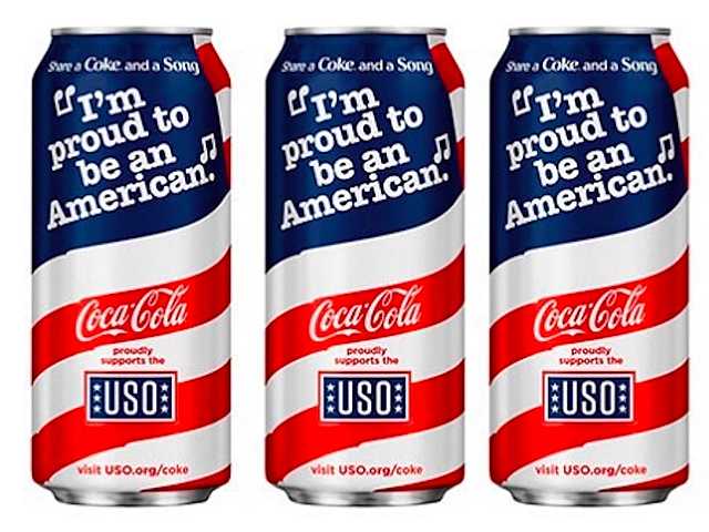 Coca-Cola como embajador americano