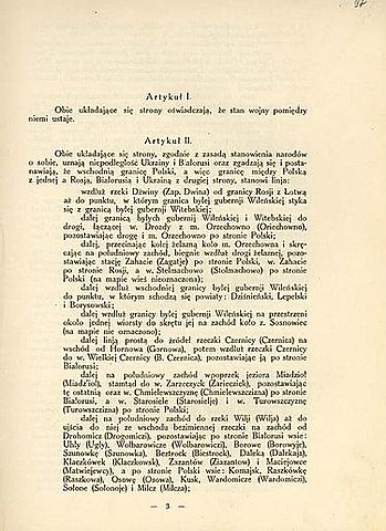 Fin Guerra ruso-polaca