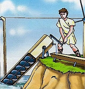 sistemas hidráulicos antigua Grecia