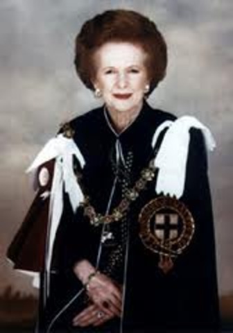Margaret Thatcher First Woman Prime Minister of Great Britain