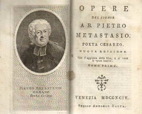 Reforma operística de Zeno y Metastasio.