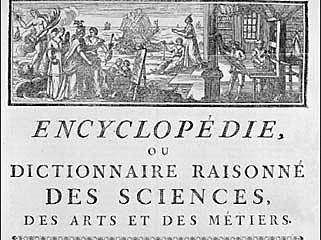 La creacion de la enciclopedia.