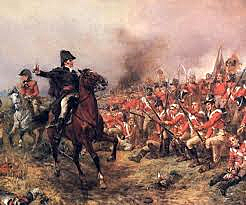 La batalla de Waterloo