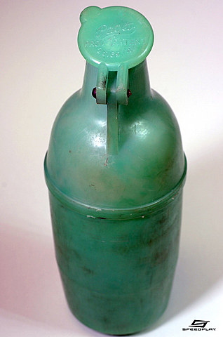 Plastic bottles entering the media