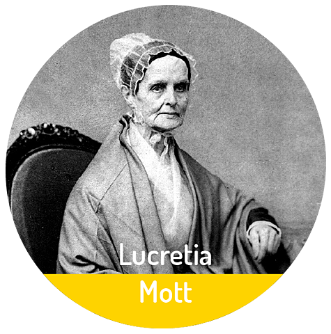 Lucretia Mott nació en Massachusetts, EEUU, en 1793 y falleció en Pennsylvania, EEUU, en 1880