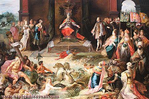 Entrega de territorios y abdicación