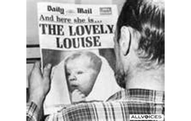 First test tube baby - In vitro fertilization