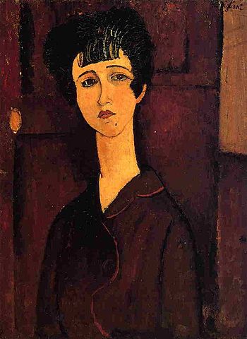 Retrato de muchacha 1917