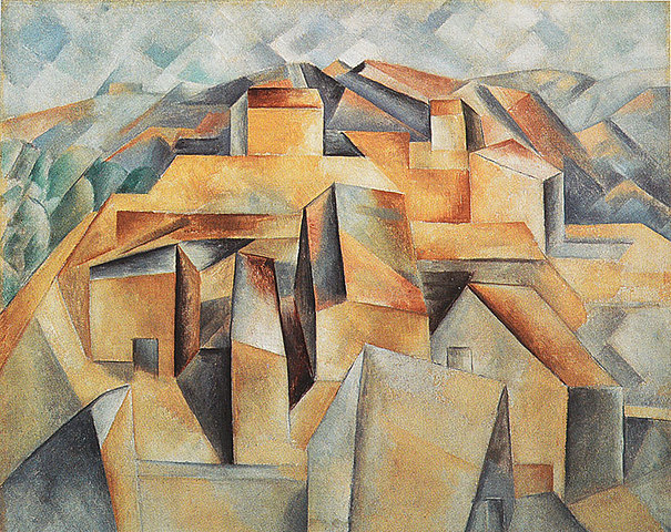 Casas en una colina - Picasso