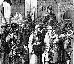 La revuelta de los moriscos.