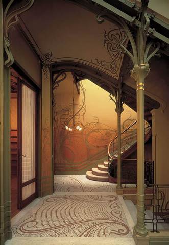 Stairway, Tassel House, Brussels